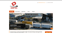 Desktop Screenshot of destekantrepo.com