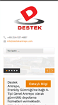 Mobile Screenshot of destekantrepo.com